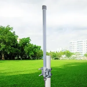 12dBi wifi 2.4G 5.8G 4G 3G GSM 915MHZ 868MHZ 433MHZ su geçirmez fiberglas anten açık uzun menzilli Wifi sinyal artırıcı omnidire