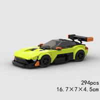 Voiture de course MOC très populaire, compatible avec les briques de marque, jouets de construction éducatifs en plastique à petites pièces pour enfants