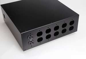 Boîtier de boîtier en aluminium personnalisé CNC Boîtier d'équipement d'armoire de châssis pour équipement électronique - Product Image 3