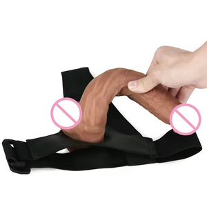 Consolador portátil para masturbación femenina, productos sexuales para adultos, consolador de simulación, consolador con correa, arnés vibrador realista - Product Image 5