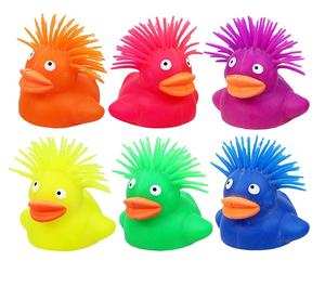 Fidget <span class=keywords><strong>Puffer</strong></span> <span class=keywords><strong>Duck</strong></span> Toy avec Afro Hair Funny TPR Sensory Stress Relief Toy - Product Image 1