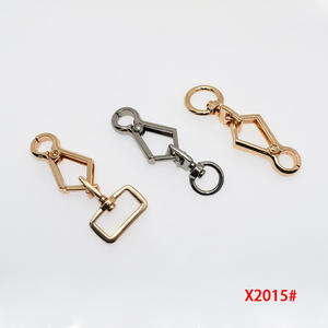 Spot merci lungo girevole moschettone granchio fibbia ad artiglio per borse artigianali borsa fai da te che fa l'hardware fornisce fibbia con cinturino in metallo - Product Image 2