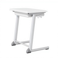 Bureau et chaise de classe réglables en hauteur, ensemble bureau et chaise pour étudiants, mobilier de classe pour enfants, pour le lycée