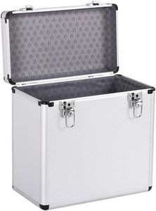 12'' Record <strong>Storage</strong> <strong>Storage</strong> Box Customized Vinyl <strong>LP</strong> <strong>Storage</strong> Case-50 Lps OEM &amp; ODM Supported - Product Image 2