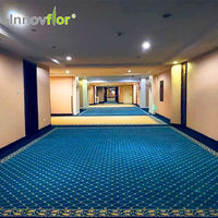 Tapis Axminster de luxe bleu traditionnel de conception nouvelle 2022 pour couloir d'hôtel 5 étoiles