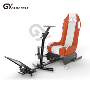 Gy029 Bán Buôn Gấp Khung Đơn Giản Racing Seat VR Xe Lái Xe Đua Mô Phỏng Trò Chơi Video Racing Simulator Ghế - Product Image 1