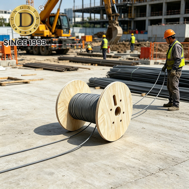 Custom Size Wooden Cable Spool Drum Manufacturer Durable Plywood Cable Reel for Electrical Wire Storage