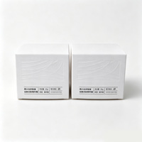 Vente flash - Boîte en carton blanc au design simple avec texture gaufrée pour les fabricants de cosmétiques et de produits de beauté