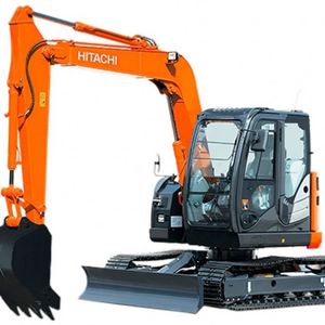 Excavadora Usada Hitachi ZX75 en Venta/Hitachi ZX75-6A Fabricada en Japón - Product Image 1