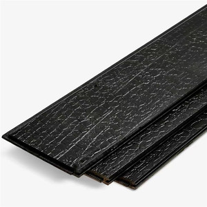 Panel de pegamento de borde sólido carbonizado, estante de pared de madera sólida al mejor precio, venta al por mayor - Product Image 3