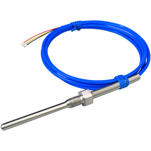 Sensor de Temperatura Digital DS18B20 de Acero Inoxidable, Impermeable, con Rosca Fija, Cable de Teflón, Medición de Temperatura Digital - Product Image 1