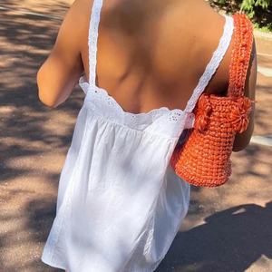 Vestidos de Mujer en Oferta, Vestido Casual de Verano de Malla de Algodón, Sexy, Corto, Holgado, para la Playa, Elegante - Product Image 4