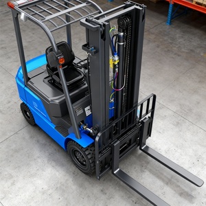 Chariot élévateur électrique 2 tonnes avec batterie lithium-ion, mât en aluminium, économie d'énergie, garantie 5 ans - Product Image 2