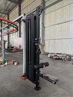 Système de poulie à câble mural pour équipement de gym, directement de l'usine, 3 en 1, tirage latéral / tirage bas |   Machine à poulie simple compacte