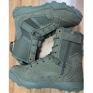 Bottes tactiques vertes DSF32 pour hommes, en daim, pour l'extérieur, toutes saisons, respirantes, chaussures de randonnée - Product Image 4