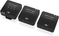 Sistem Mikrofon Lavalier Clip-on Nirkabel Behringer Go Cam 2 untuk Gaming