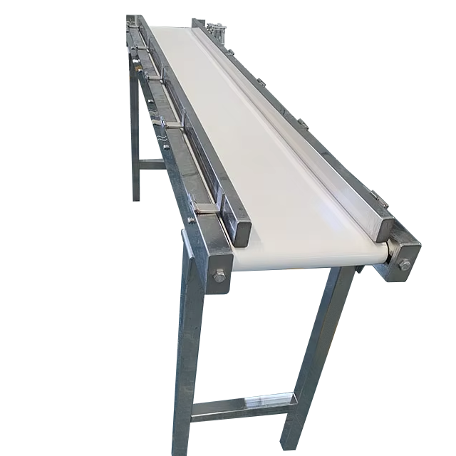 Food Grade White Belt Conveyor, Flat Powered Conveyor Belt, Washable ...