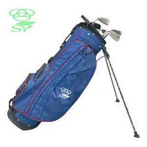 Harga pabrik grosir tas golf berdiri merek kustom tas golf