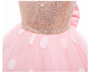 Y302010 vestiti per bambini neonate <span class=keywords><strong>Minnie</strong></span> Mouse Pink Tutu Dess Toddler Girl Birthday Party Princess Flower Girl Dresses - Product Image 3