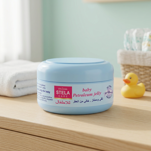 Gel hydratant pour la peau Stela Care Baby Petroleum Jelly, texture douce pour un soin quotidien délicat du corps des bébés et de la famille - Product Image 2