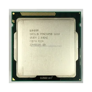 सीपीयू इंटेल 2.8GHz 3M दोहरी कोर पेंटियम G640 दूसरा हाथ प्रोसेसर खींच लिया इस्तेमाल किया सीपीयू