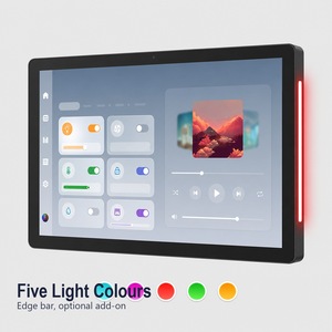 Tablet PC Android 15 de 10.1 Pulgadas para Montaje en Pared, Panel Táctil Q898X, PoE, <span class=keywords><strong>USB</strong></span> C, <span class=keywords><strong>USB</strong></span> A, RJ45, WiFi 6, RK3566, 1280*800, Panel Inteligente para el Hogar - Product Image 3
