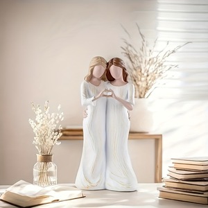 Figura de Resina de las Hermanas Ángeles, Directo de Fábrica MeiYu, Decoración para el Hogar, Regalo Conmemorativo de <span class=keywords><strong>Amistad</strong></span>, Estatua para Estante, Venta al Por Mayor - Product Image 4