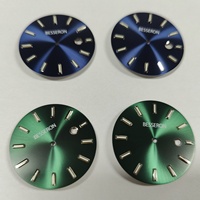 Pièces de montre en laiton luminescentes personnalisées avec chiffres arabes pour cadran de remplacement NH35 NH36, accessoires de montre fabriqués pour montres arabes