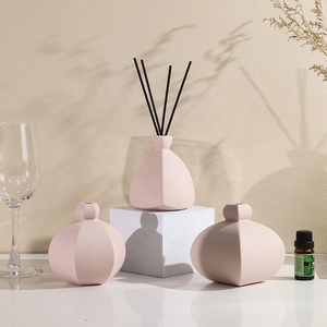 Ybh hiện đại sang trọng gốm sậy khuếch tán chai rỗng container cho trang trí nội thất Hoa Oải Hương mùi hương phòng ngủ nhà bếp sống xe du lịch - Product Image 5