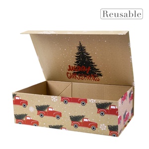 Professional Manufacturer Custom Printed Rigid Cardboard <b>Magnetic</b> Folding Festival <b>Gift</b> <b>Box</b> for Celebration - Product Image 3