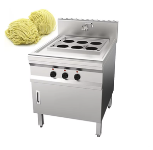 Four de cuisson de restaurant de chaudière de pâtes de cuiseur de nouilles de <span class=keywords><strong>six</strong></span> têtes commerciales de produits explosifs - Product Image 2