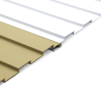 Perfiles de Paneles de Pared Compuestos Decorativos para Construcción, Color Madera, Impermeables, de Aluminio, Serie 6000, los Más Vendidos
