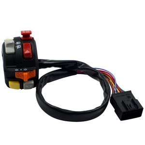 Interruptor de Manillar de Motocicleta de 22 mm, Interruptor de Control Multifunción para Motocicleta Todoterreno, ATV, Quad - Product Image 1