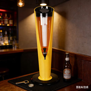 Tour <span class=keywords><strong>de</strong></span> <span class=keywords><strong>fût</strong></span> à <span class=keywords><strong>bière</strong></span> pression lumineuse <span class=keywords><strong>de</strong></span> 3 litres avec distributeur <span class=keywords><strong>de</strong></span> glace pour les fêtes <span class=keywords><strong>de</strong></span> bar et <span class=keywords><strong>de</strong></span> discothèque - Product Image 4