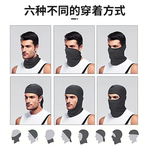 Ice Silk Breathable Balaclava Spider Man Print Cycling Face Mask Unisex Outdoor Sun Protection Headgear - Product Image 3