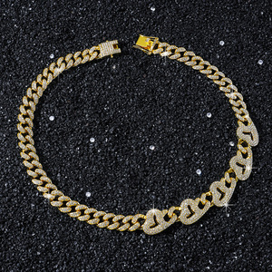 Collar con Cadena de Corazones, Diseño Innovador y Personalizado, Estilo Hiphop, para Hombre, Joyería de Moda, Nuevo y Popular en 2026 - Product Image 4