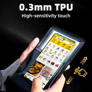 2 tamaños IPX8 sello de cremallera teléfono móvil bolsa impermeable paquete caso teléfono celular inteligente nadar impermeable bandolera <span class=keywords><strong>para</strong></span> iPhone - Product Image 5