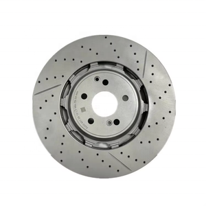 CTR A2224212612 Rotor de disque de rupture avant W222 perforé haute Performance 390 MM pour <span class=keywords><strong>Mercedes</strong></span> S63 S65 <span class=keywords><strong>AMG</strong></span> - Product Image 5