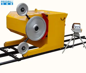 75KW Draad Zag Machine Voor Graniet Marmer Steengroeve Of Mine Platen Snijden Blok Kwadratuur