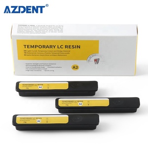 Résine dentaire photopolymérisable A2 Shade pour couronnes et bridges temporaires - Product Image 1