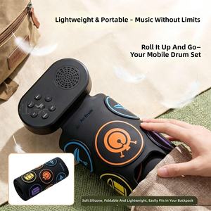 Kit de batterie électronique portable sans fil Orff pour débutants, design ergonomique, idéal pour l'apprentissage du jazz en gros - Product Image 5