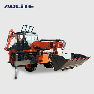 Trung Quốc nhà máy bán buôn aolite BL70-25 Pro 2.5ton backhoe máy xúc loader DIESEL Telescopic loader - Product Image 3