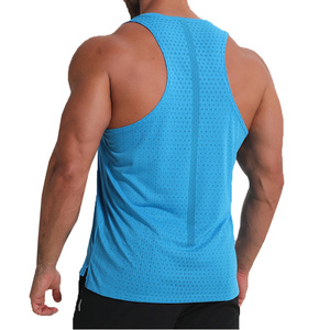 Débardeur Homme Personnalisé Respirant Séchage Rapide pour l'Été, Sports de Plein Air, Entraînement, Gym, Musculation - Product Image 1