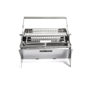 Ingrosso Portatile 360 °   Griglia BBQ Girevole <span class=keywords><strong>per</strong></span> Esterni, Campeggio e Giardino, in Metallo e Acciaio Inossidabile, <span class=keywords><strong>Barbecue</strong></span> Ribaltabile - Product Image 2