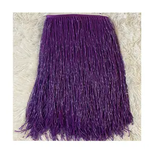 wholesale More colors 5Meter 30cm heavy Seed Beaded Fringe Lamp Costume Trim Crafts