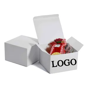 Kraft Cardboard Foldable Gift Transport Product Small Packaging Jewelry Candle Cosmetics Candy For Food Eco Box