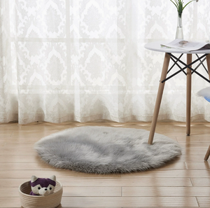 Tapis <span class=keywords><strong>d</strong></span>'exercice moderne fait main à poils longs et duveteux pour salon, lavable, en polyester, adapté aux animaux domestiques, <span class=keywords><strong>d</strong></span>écoration intérieure - Product Image 3