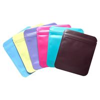 Sac zip-lock refermable mat imprimé personnalisé pochette debout anti-odeur de biscuit de bonbon comestible sac d'emballage en plastique mylar 3.5g
