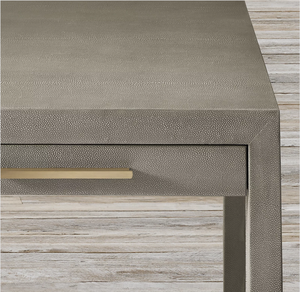 Bureau <span class=keywords><strong>d</strong></span>'étude Rhoohill personnalisé en bois massif Shagreen, table de travail Jaipur avec tiroirs pour chambres, bureaux à domicile et chambres <span class=keywords><strong>d</strong></span>'hôtel - Product Image 6