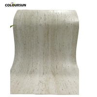Travertin 3D Décoration Murale Déco Pierre pour Extérieur Maison Flexible Carrelage Revêtement Travertin Inspiré Revêtement Panneau Mur